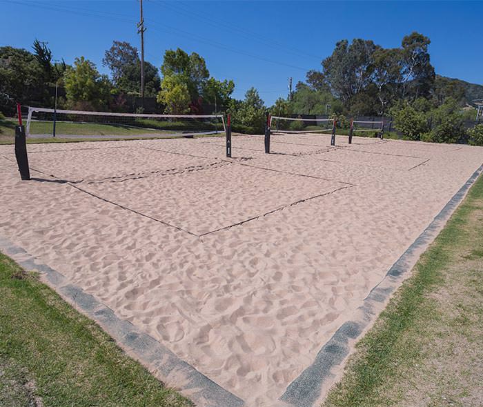 Sand Volleyball court